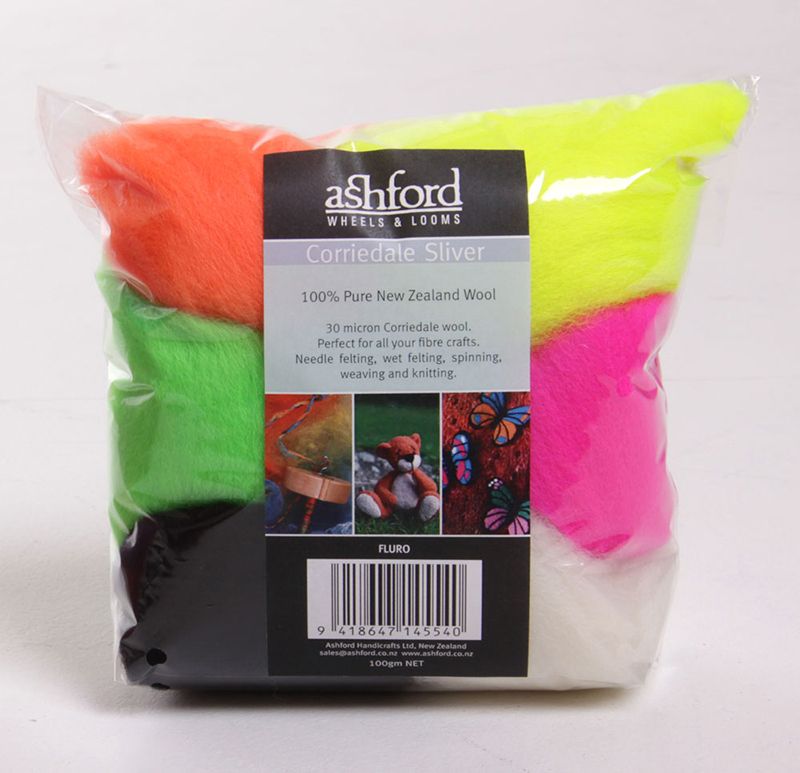 Felting Wool MultiColour Packs 100g Felting Wool Packs Felting Wool MultiColour Packs 100g